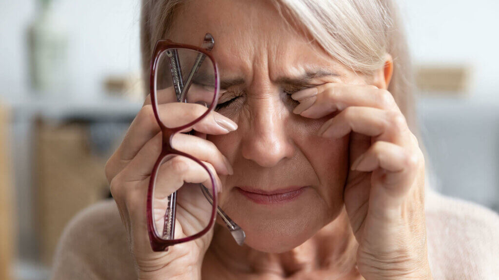 Meine Augen brennen nach kurzen Strecken mit dem Auto