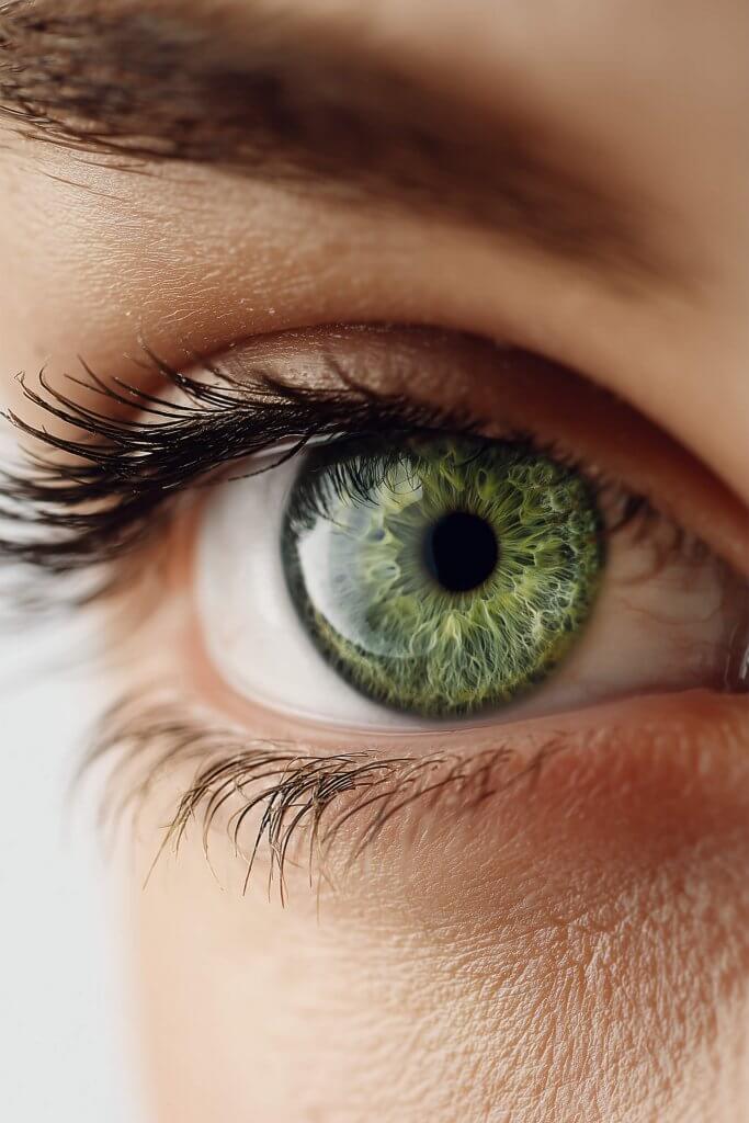 Frau mit grünen Augen - Was ist ein Glaukom